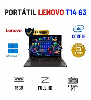 LENOVO THINKPAD T14 G3 | 14" FULLHD | i5-1245U | 16GB RAM | 240GB SSD