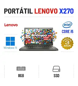 LENOVO X270 | 12.5" | i5-6200u | 8GB RAM | 240GB SSD