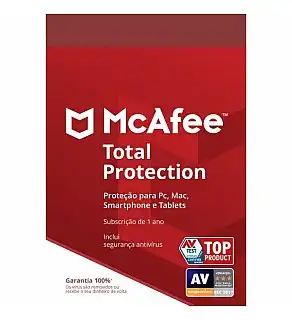 ANTIVIRUS MCAFEE PROTECAO TOTAL - 4 ANOS ANTIVIRUS MCAFEE PROTECAO TOTAL - 4 ANOS