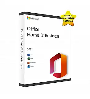 MICROSOFT OFFICE 2021 HOME & BUSINESS MAC — LICENÇA VITALÍCIA