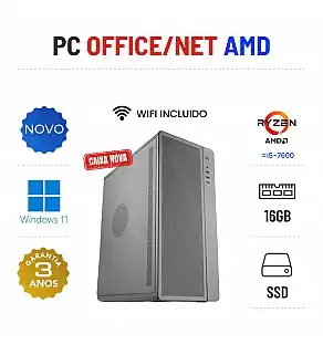 PC NOVO OFFICE/NET | RYZEN 3 = i5-7600 | 16GB RAM | 240GB SSD PC NOVO OFFICE/NET | RYZEN 3 = i5-7600 | 16GB RAM | 240GB SSD