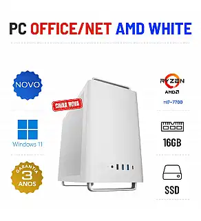 PC NOVO OFFICE/NET WHITE EDITION | RYZEN 5 = i7-7700 | 16GB RAM | 240GB SSD | OFERTA DE OFFICE 2021 PC NOVO OFFICE/NET WHITE EDITION | RYZEN 5 = i7-7700 | 16GB RAM | 240GB SSD | OFERTA DE OFFICE 2021