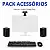 PACK ACESSÓRIOS TECLADO+RATO | COLUNAS | WEBCAM | PLACA WIFI USB