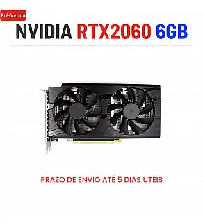 PLACA GRAFICA NVIDIA RTX2060-6GB SUPERIOR A RTX3050-8GB