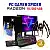 CONJUNTO GAMER SPIDER | RX560-4GB | I5-8500 | 16GB RAM | 240GB SSD COM MONITOR + ACESSORIOS
