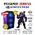 PC GAMER ZORB V3 SEMI-NOVO | GTX1070-8GB SUPERIOR A RTX3050-8GB | RYZEN 5 = i7-10700F | 16GB RAM | 480GB SSD