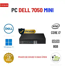 DELL 7050 MICRO/MINI | i7-7700T | 8GB RAM | SSD | OFERTA DE OFFICE 2021