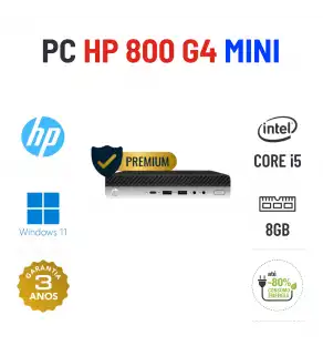 HP ELITEDESK 800 G4 MINI | i5-8500T | 8GB RAM | 240GB SSD HP ELITEDESK 800 G4 MINI | i5-8500T | 8GB RAM | 240GB SSD