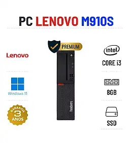 LENOVO M910S SFF | i3-7300 | 8GB RAM | SSD
